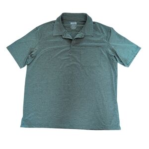 Duluth Trading Standard Fit Polo Shirt, Men's XL, Heather Green